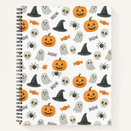 Cuaderno Patrón de Halloween