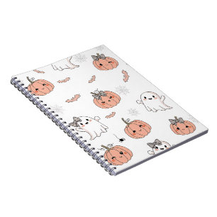 Cuaderno Patrón de Halloween sin foco