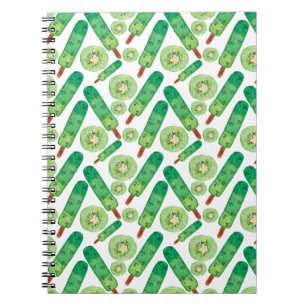 Cuaderno Patrón de helado Patrón de las lolias langosta