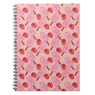 Cuaderno Patrón de helado   Patrón de las lolias   langosta