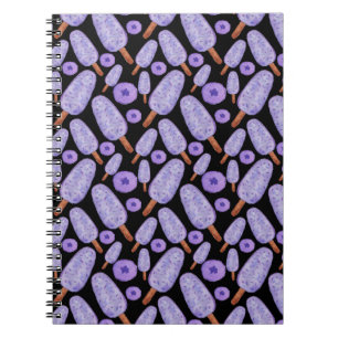 Cuaderno Patrón de helado Patrón de lollies piruleta 14