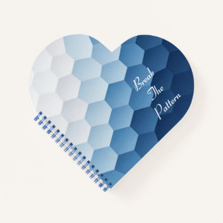 Cuaderno Patrón de hexágono entrelazado