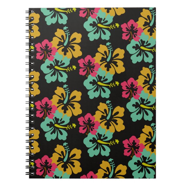 Cuaderno Patrón de Hibiscus (Frente)