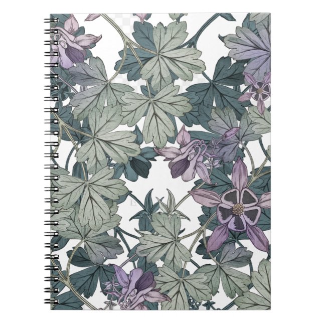 Cuaderno Patrón de hoja (Frente)