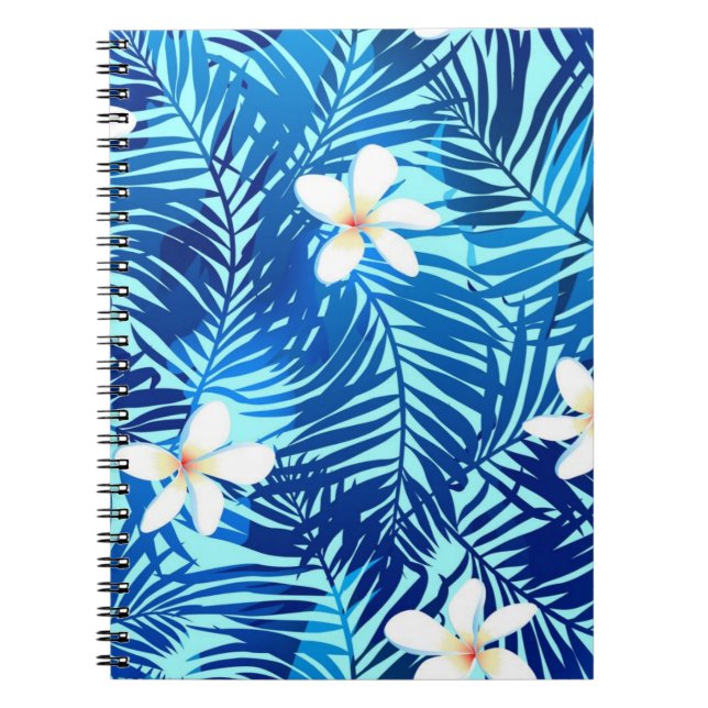 Cuaderno Patrón de hojas (Frente)