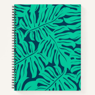 Cuaderno Patrón de hojas