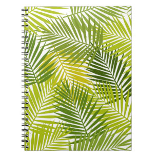 Cuaderno Patrón de hojas