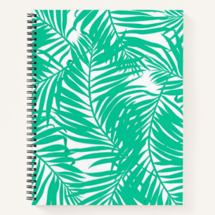 Cuaderno Patrón de hojas
