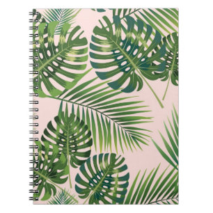 Cuaderno Patrón de hojas