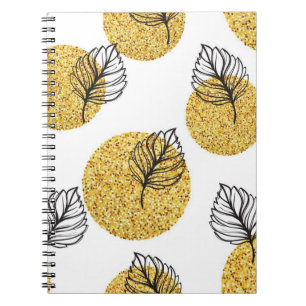 Cuaderno Patrón de hojas