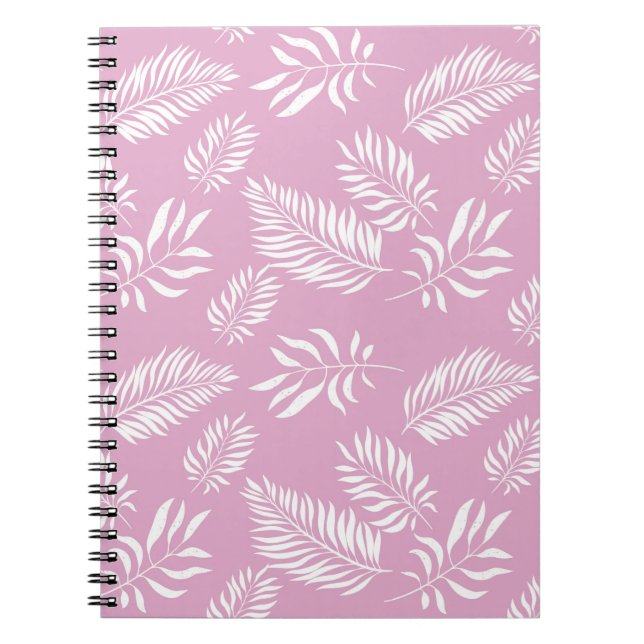 Cuaderno Patrón de hojas 15 (Frente)