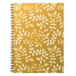 Cuaderno Patrón de hojas 6