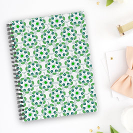 Cuaderno Patrón De Hojas, Patrón De Hojas, Hojas Verdes
