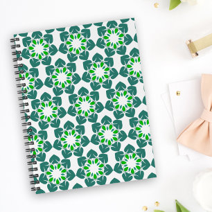 Cuaderno Patrón De Hojas, Patrón De Hojas, Hojas Verdes