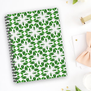Cuaderno Patrón De Hojas, Patrón De Hojas, Hojas Verdes