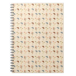 Cuaderno Patrón de hongos