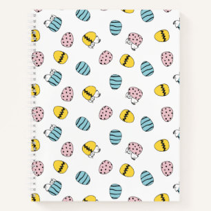Cuaderno Patrón de Huevo de Pascua Snoopy