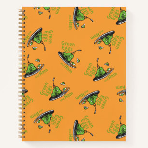 Cuaderno Patrón de Huevos Verdes con Jamón