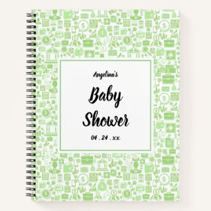 Cuaderno Patrón de iconos económicos