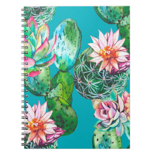 Cuaderno Patrón de ilustracion de acuarela exitoso