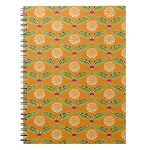 Cuaderno Patrón de Ilustracion tradicional indio.