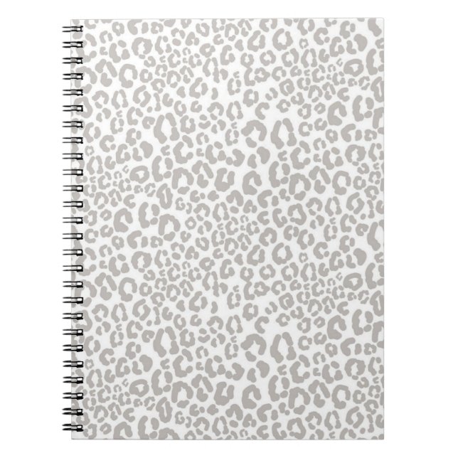 Cuaderno Patrón de impresión animal (Frente)