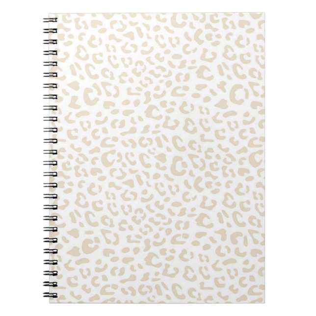Cuaderno Patrón de impresión animal (Frente)