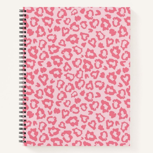 Cuaderno Patrón de impresión animal (Anverso)