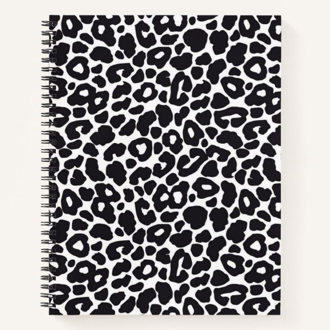 Cuaderno Patrón de impresión animal (Anverso)