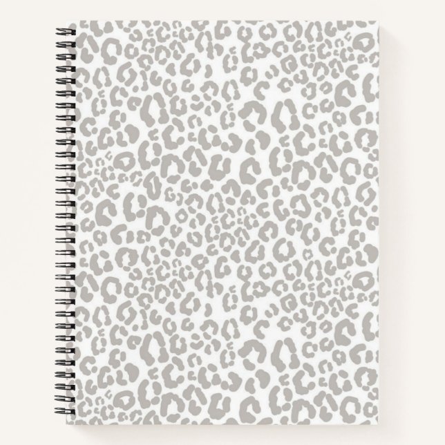 Cuaderno Patrón de impresión animal (Anverso)