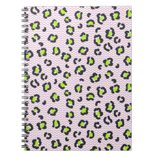 Cuaderno Patrón de impresión animal