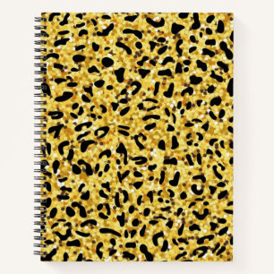 Cuaderno Patrón de impresión animal