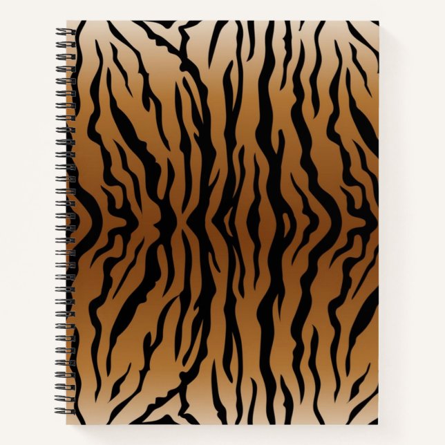 Cuaderno Patrón de impresión animal (Anverso)