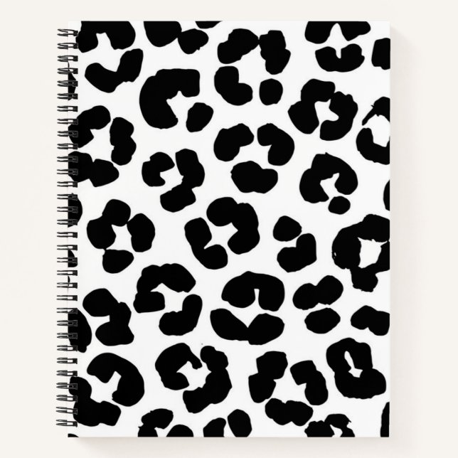 Cuaderno Patrón de impresión animal (Anverso)