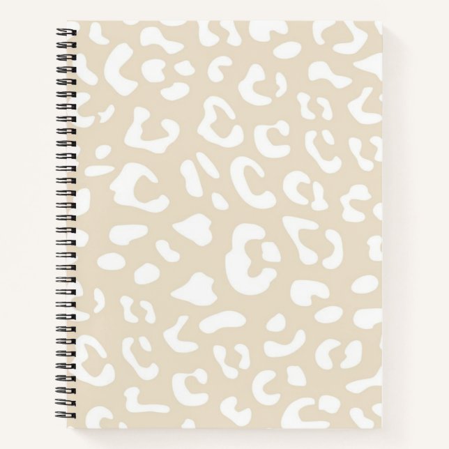 Cuaderno Patrón de impresión animal (Anverso)