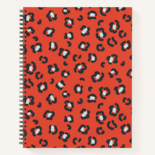 Cuaderno Patrón de impresión animal