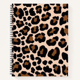 Cuaderno Patrón de impresión animal