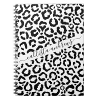 Patrón de impresión de animales del Leopardo Blanc