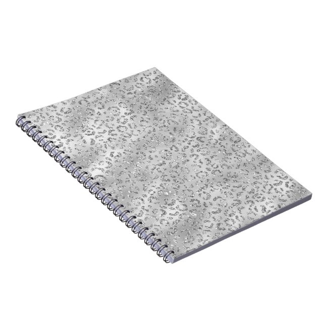 Cuaderno Patrón de impresión de piel de leopardo de chita p (Lado Derecho)