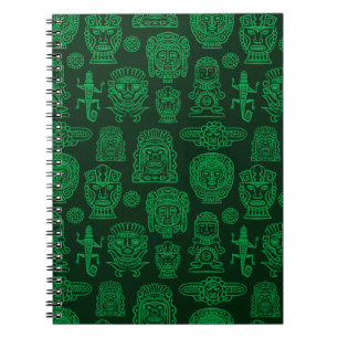 Cuaderno Patrón de inspiración azteca