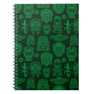 Cuaderno Patrón de inspiración azteca