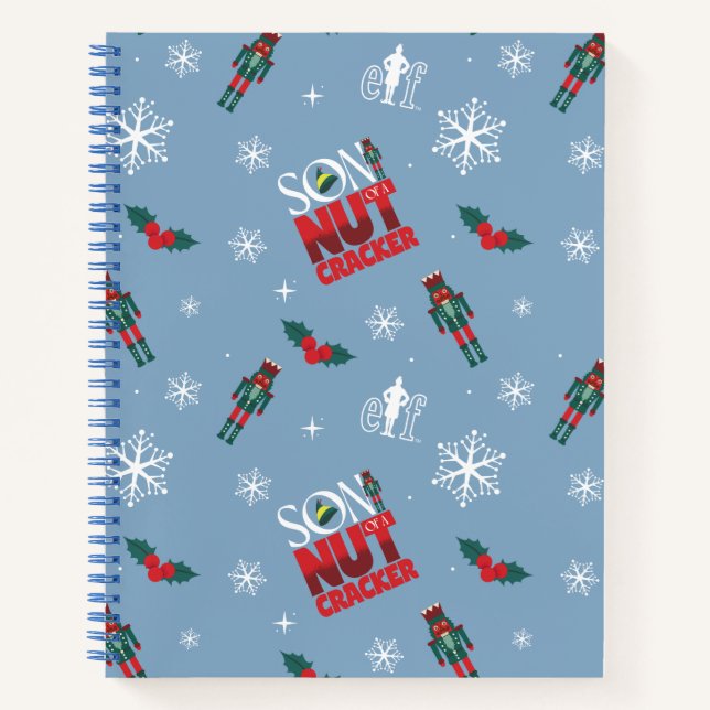 Cuaderno Patrón de invierno Elf "Hijo de un Nutcracker" (Anverso)