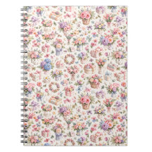 Patrón de jardín floral vintage | Rosas románticas