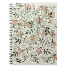 Cuaderno Patrón de Jazmín de William Morris (1834-1896)