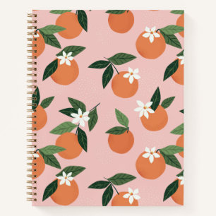 Cuaderno Patrón de jugo de Naranja
