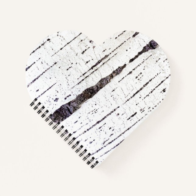 Cuaderno Patrón de la corteza de Birch (Anverso)