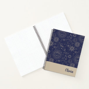 Cuaderno Patrón de la Marina Celestial Personalizado