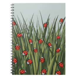 Cuaderno Patrón de ladybird