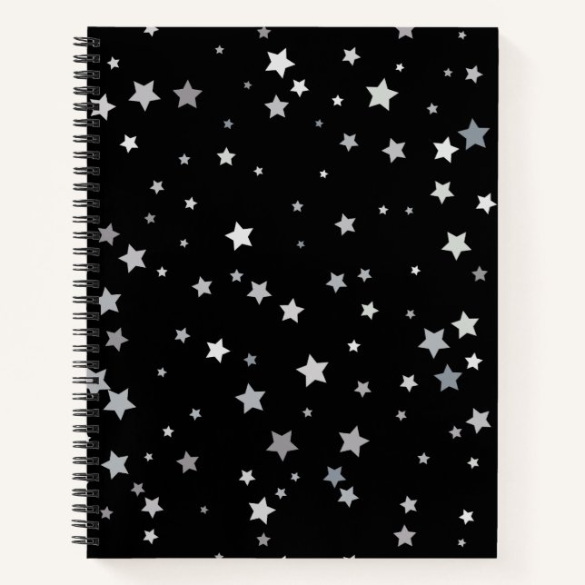 Cuaderno Patrón de las Estrellas de Plata Cuta | Cualquier  (Anverso)