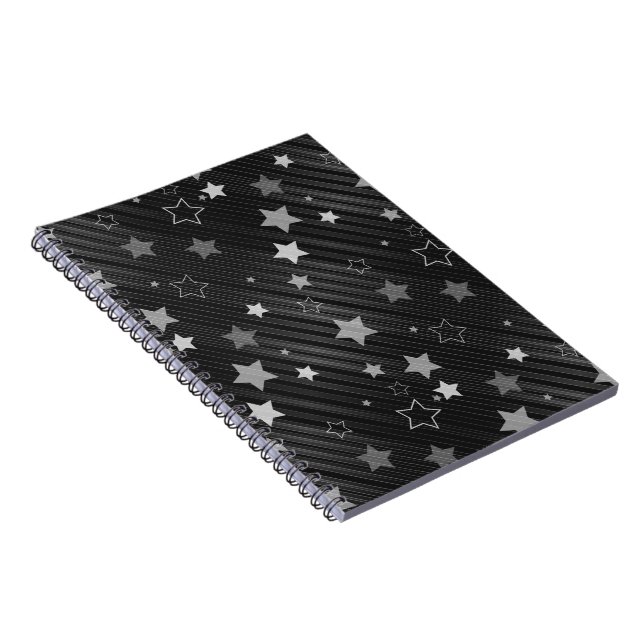 Cuaderno Patrón de las estrellas negras (Lado Derecho)